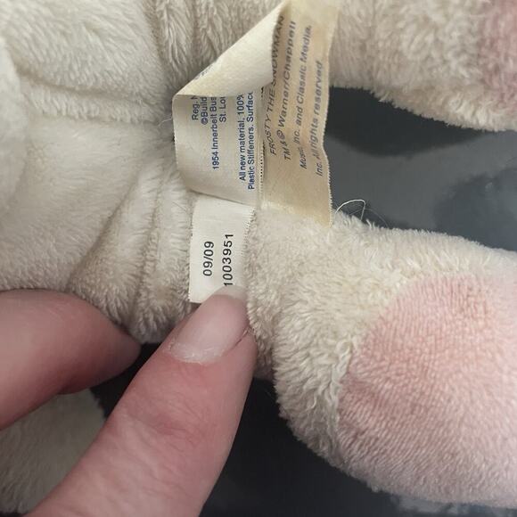 Build A Bear Frosty The Snowman Bunny Rabbit Hocus Pocus 12" Plush 2009 Used - Picture 6 of 9